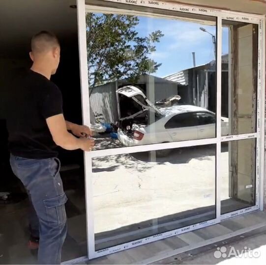 Сдвижные окна, перегородки, двери