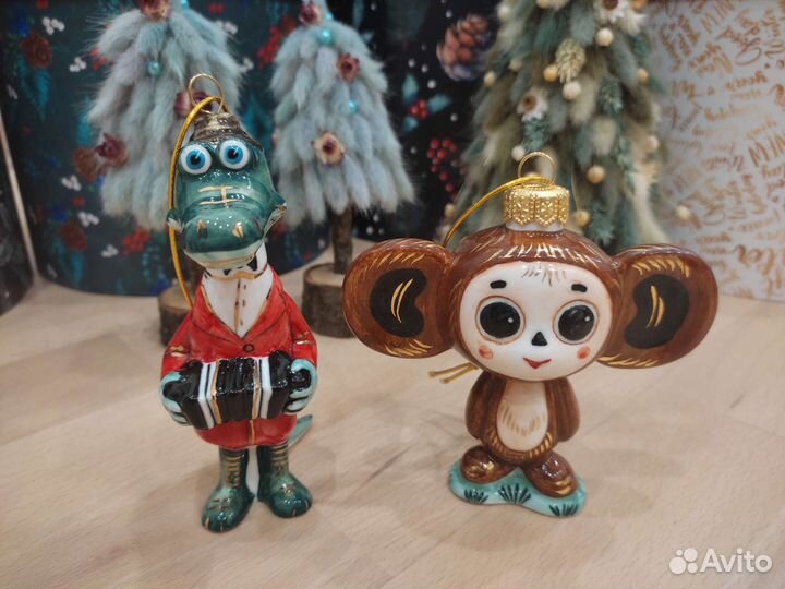 Лефортовский фарфор ёлочные игрушки