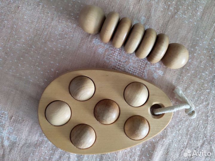 Массажеры деревянные