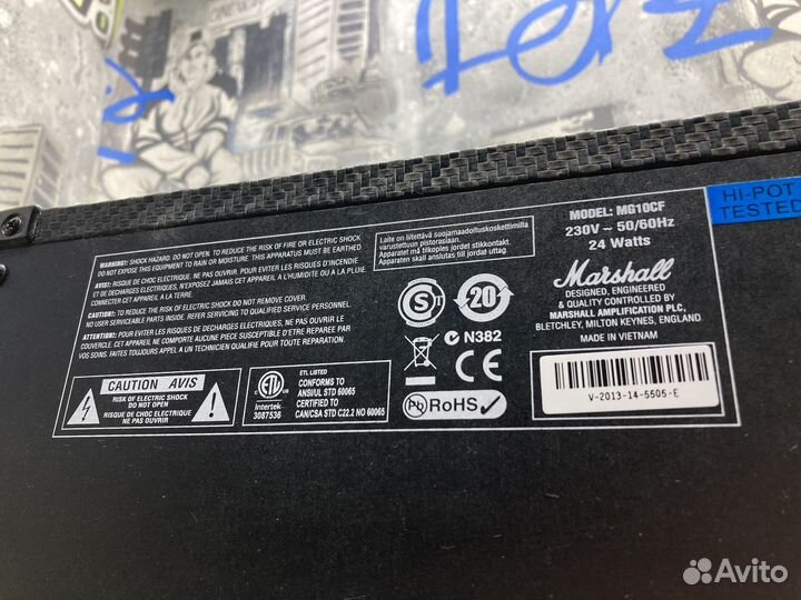 Комбо Marshall MG10CF Покупка/Продажа