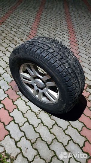 Колеса на родных дисках toyota cruiser prado 150