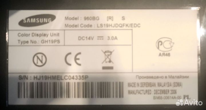 Монитор самсунг