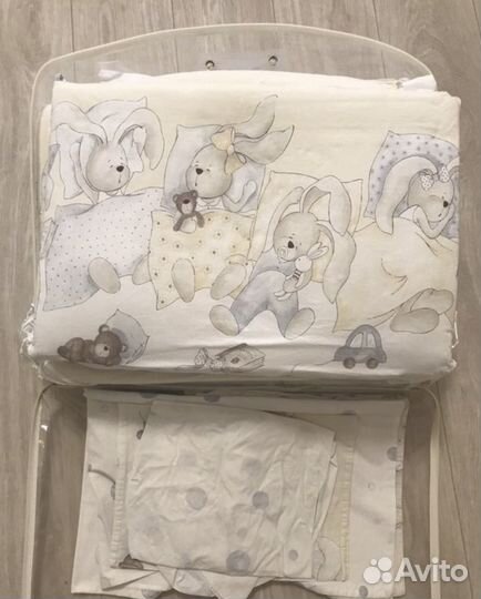 Постельное белье бортики в кроватку