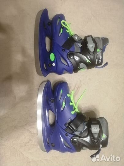 Коньки детские раздвижные 30-33