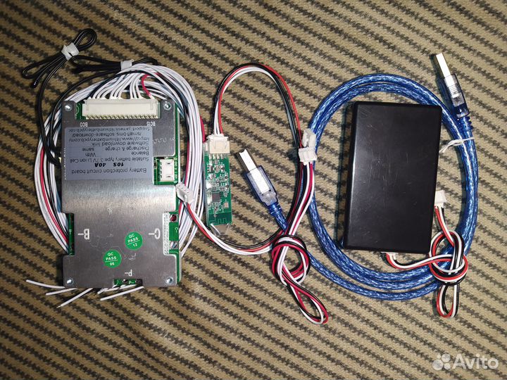 Smart bms плата 36v 40a