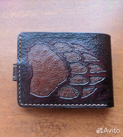 Кошелек мужской кожаный новый