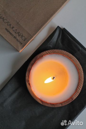 Свеча с эфирными маслами