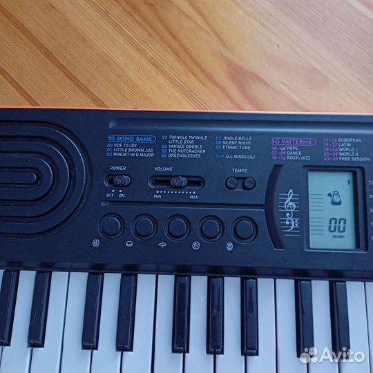 Синтезатор casio детский 44 клавиши