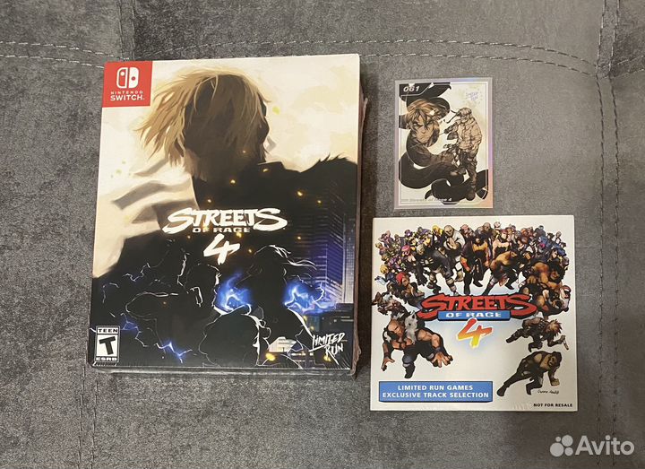 Streets of Rage 4 Limited Run Nintendo