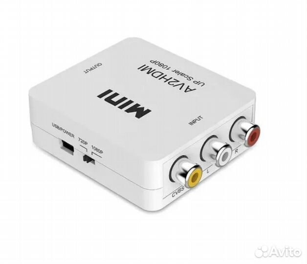 Переходник Конвертер 3RCA) hdmi Premier 5-985 W