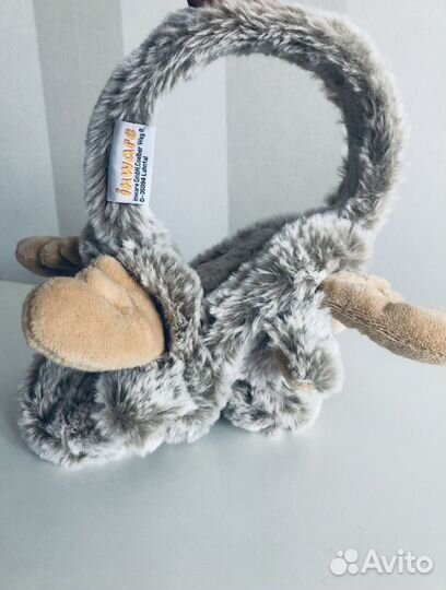 Детские меховые наушники животные