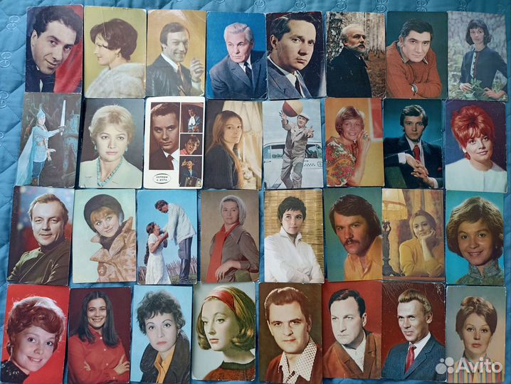 Фото открытки артистов СССР