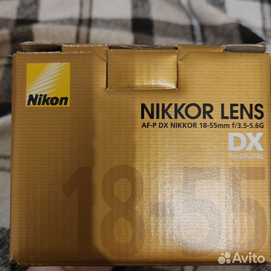Объектив nikon 18-55, f 3,5-5,6 DX