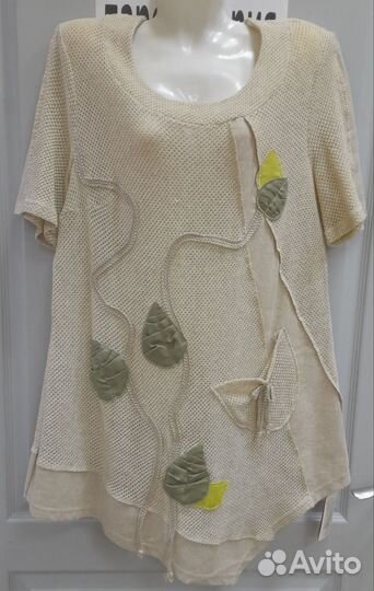 Туника новая Беларусь лен 56 р