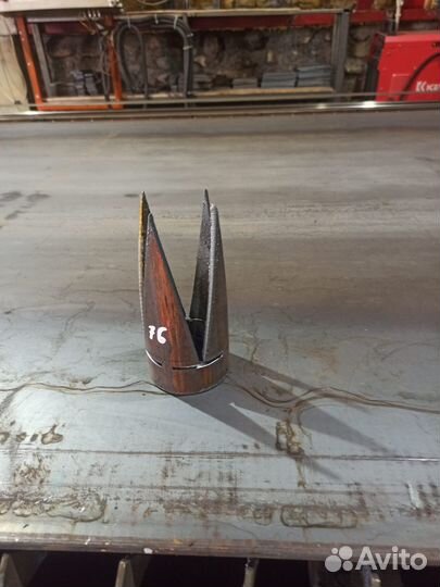 Конус с лопастью для винтовой сваи