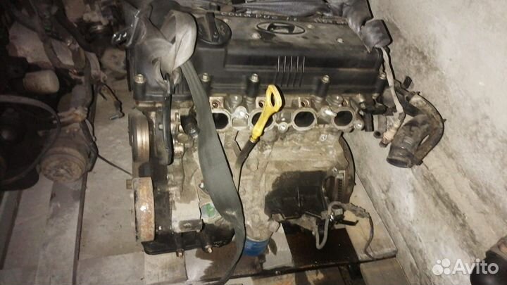 Двигатель Хендай Солярис 1 Hyundai Solaris I