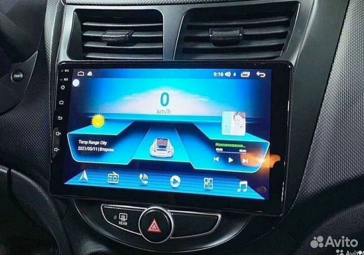 Магнитола Hyundai Solaris 11-16 Android IPS