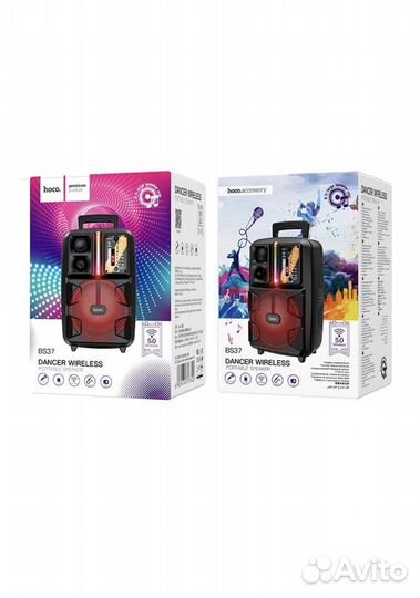 Портативная колонка hoco BS37 black