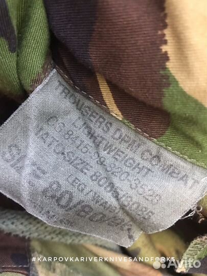 Брюки Combat Lightweight Trousers, DPM, 80/80/96