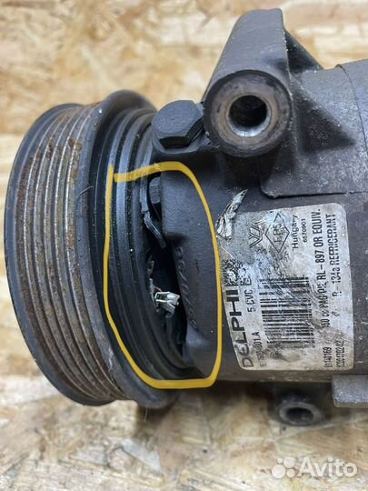 Компрессор кондиционера renault megane 2