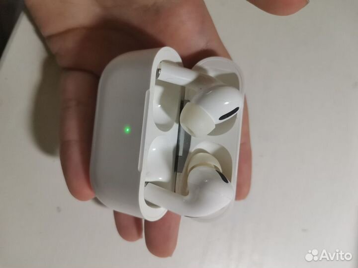 Беспроводные наушники бу airpods про