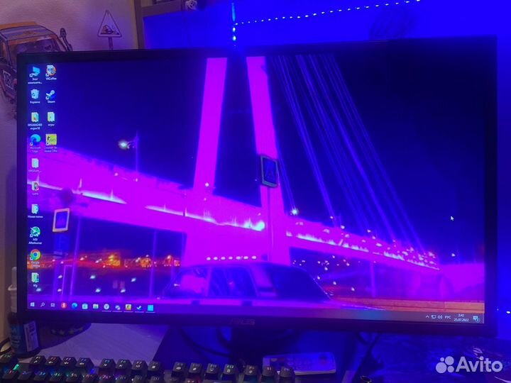 Продам игровой компьютер с игровым монитором