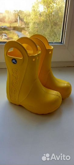 Резиновые сапоги crocs c6