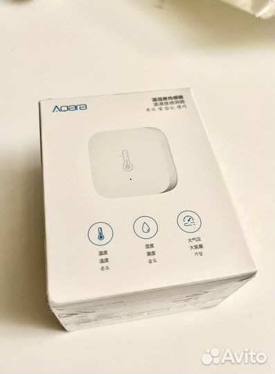 Датчик температуры и влажности aqara