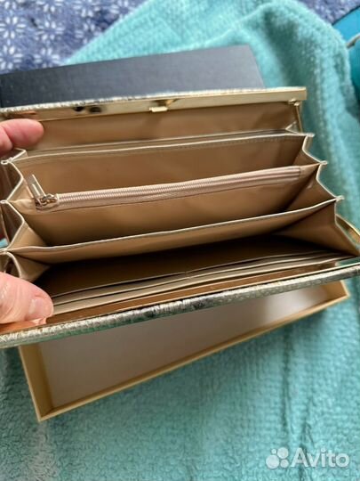 Клатч натуральная кожа fabretti