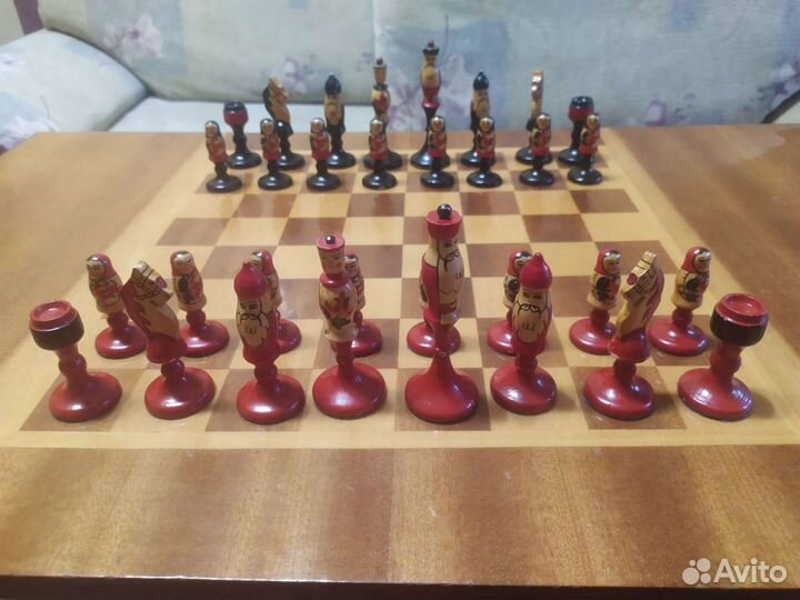 СССР шахматы матрешки эксклюзив и мини