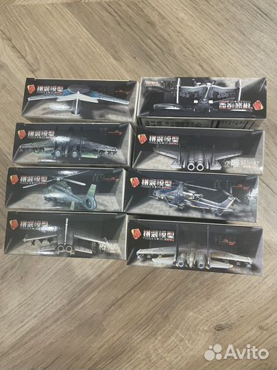 Сборные модели самолетов 1:165 реальные модели