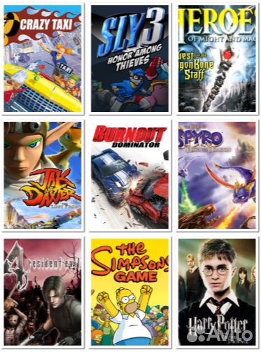 Игры Playstation 1-2, Xbox 360