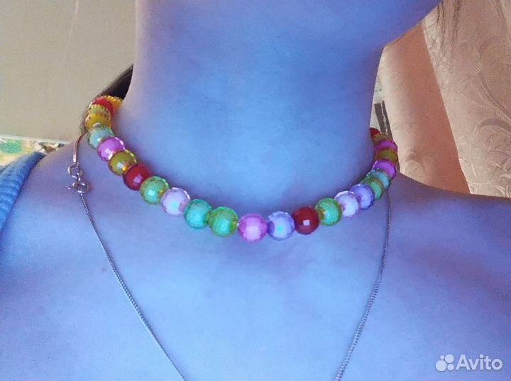 Чокер-бусы