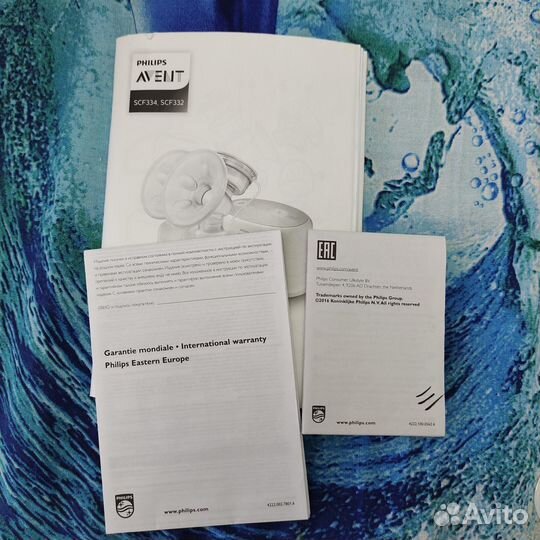 Электронный молокоотсос philips avent