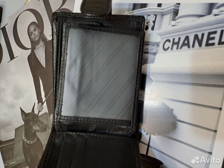 Мужской кошелёк кожаный портмоне