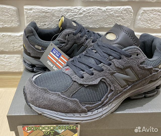 Кроссовки New Balance 2002r grey. (40-45)р