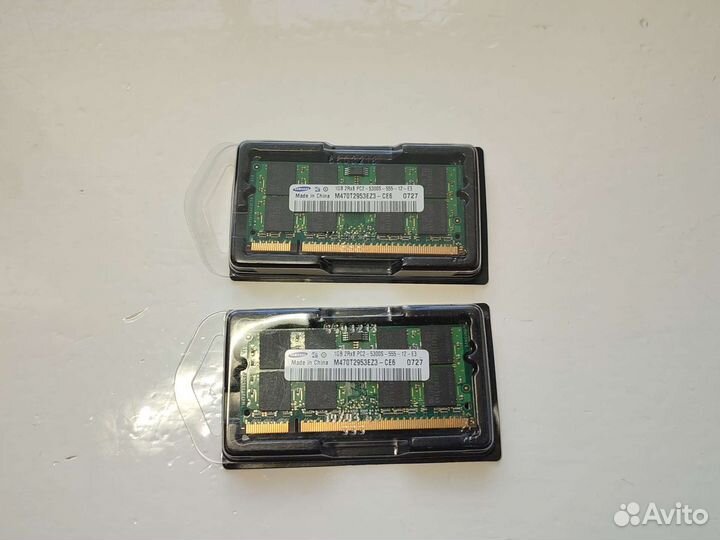 Оперативная память ddr2 для ноутбука 2 gb