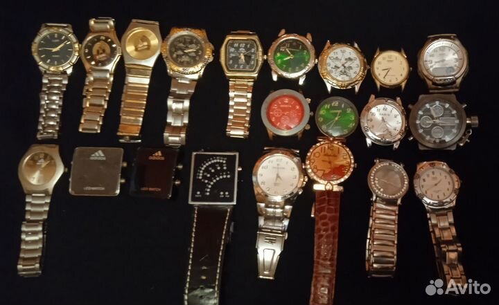 Лот часы разных электронные и кварц