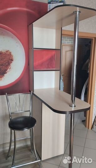 Барная стойка для кухни + стул