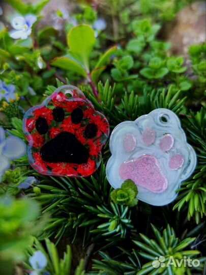 Адресник для собак из эпоксидной смолы