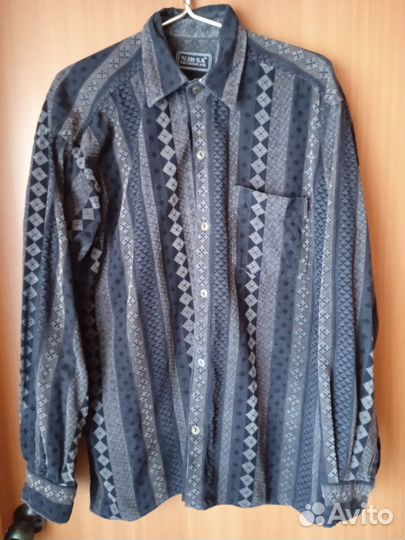 Вельветовая рубашка.р.48.50