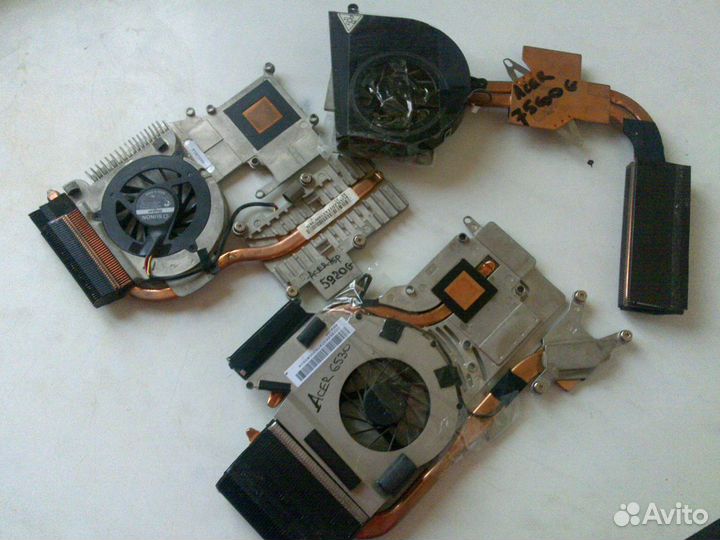 Разные рабочие охлаждения для ноутбуков