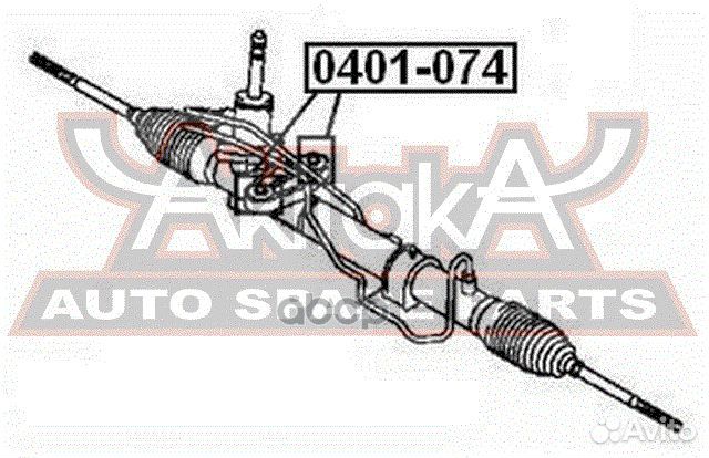 Сайлентблок рулевой рейки 0401-074 asva