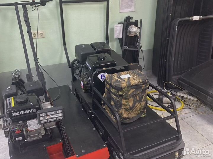 Мотобуксировщик Бурлак-М2 LRK 9 л.с. (эл. запуск)