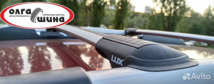 Багажник на рейлинг lux hunter l42-r