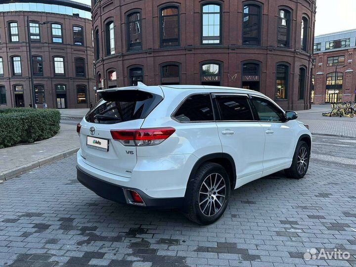 Toyota Highlander 3.5 AT, 2019, 145 000 км