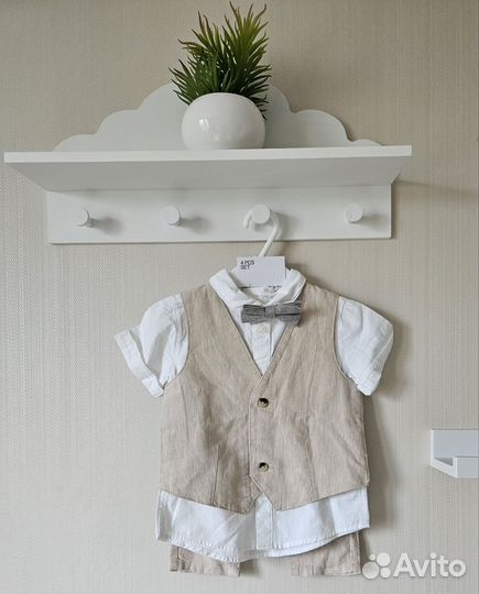 H&m комплект с бабочкой 4в1 74