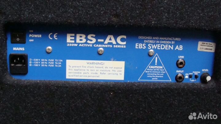 Басовый активный кабинет EBS AC-311 Pro line 2000