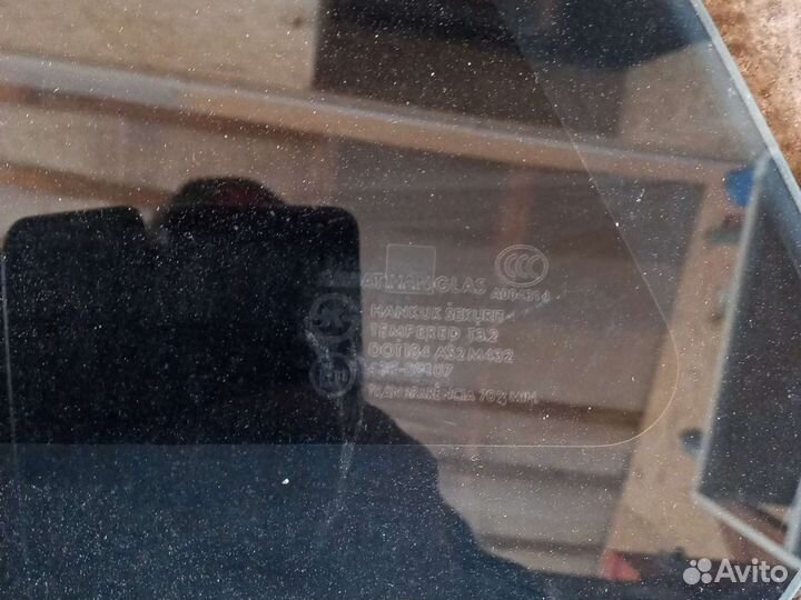 Стекло угловое зад. лев. правое Lacetti универсал