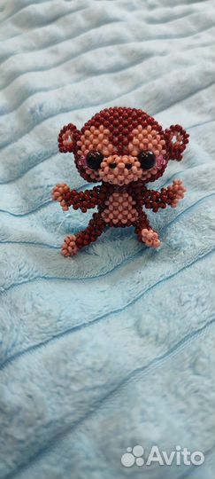 Амигуруми обезьяна